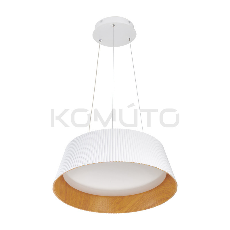 Lampa FRILL – Artystyczne oświetlenie | Ryflowany klosz 