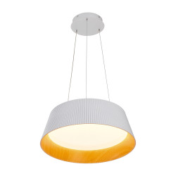 Lampa FRILL – Artystyczne oświetlenie | Ryflowany klosz 