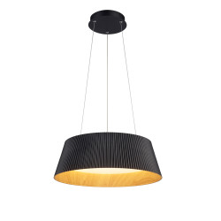 Lampa FRILL – Artystyczne oświetlenie | Ryflowany klosz 
