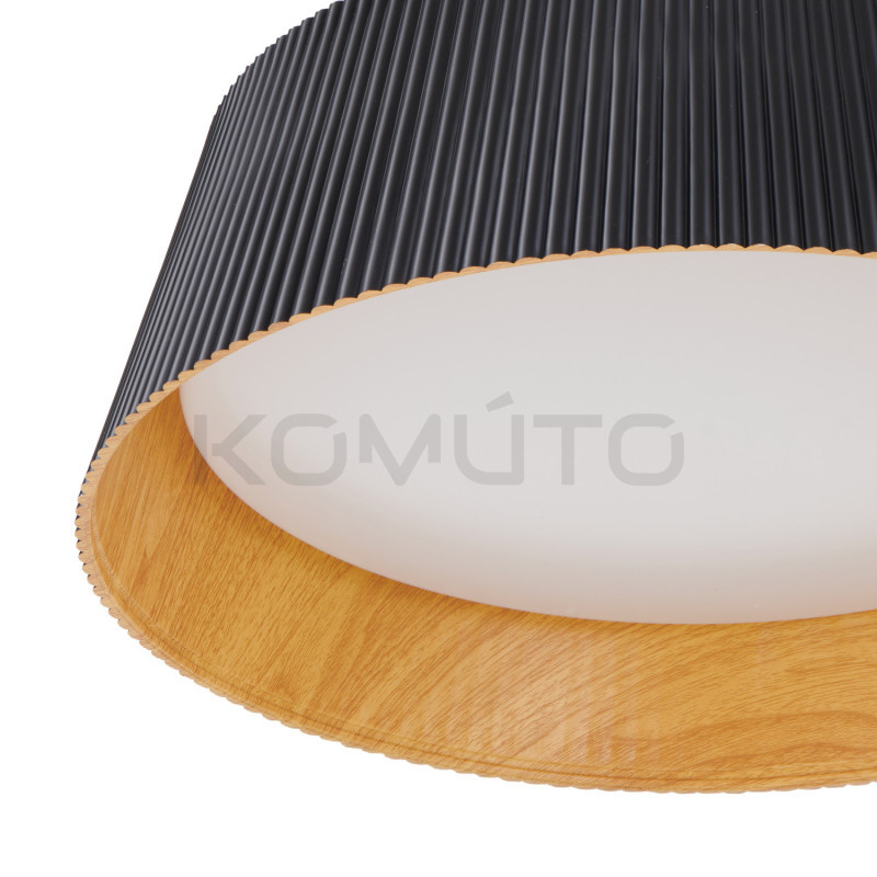 Lampa FRILL – Artystyczne oświetlenie | Ryflowany klosz 