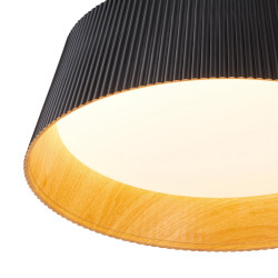 Lampa FRILL – Artystyczne oświetlenie | Ryflowany klosz 