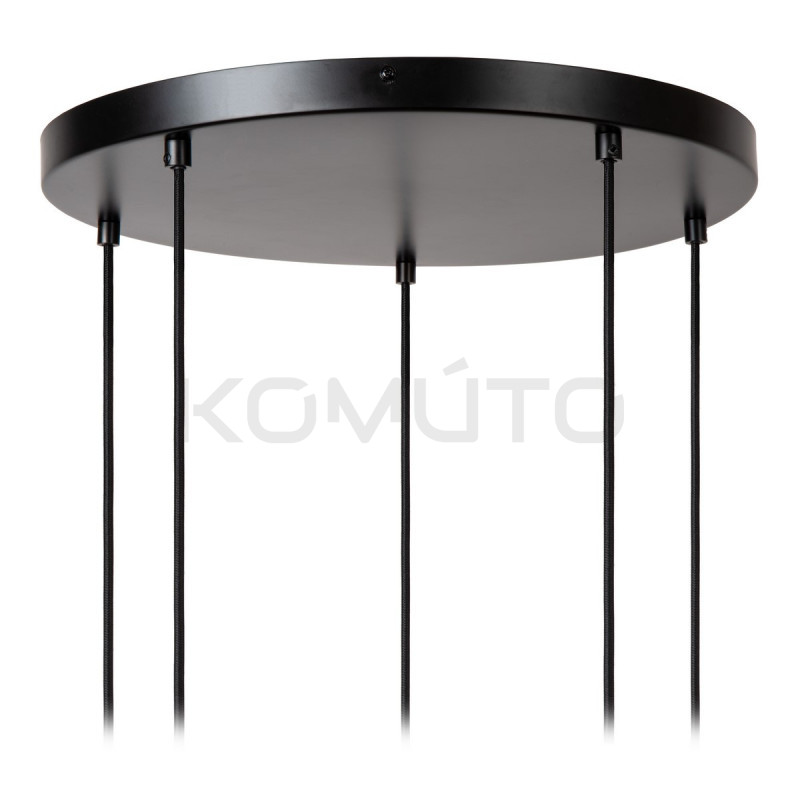 Kolorowa lampa wisząca szklana Litur 5 | Komuto.pl