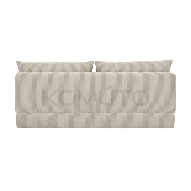 Sofa Yanki – sofa bez boków, rozkładana do małego salonu