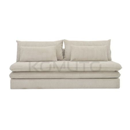 Sofa Yanki – sofa bez boków, rozkładana do małego salonu