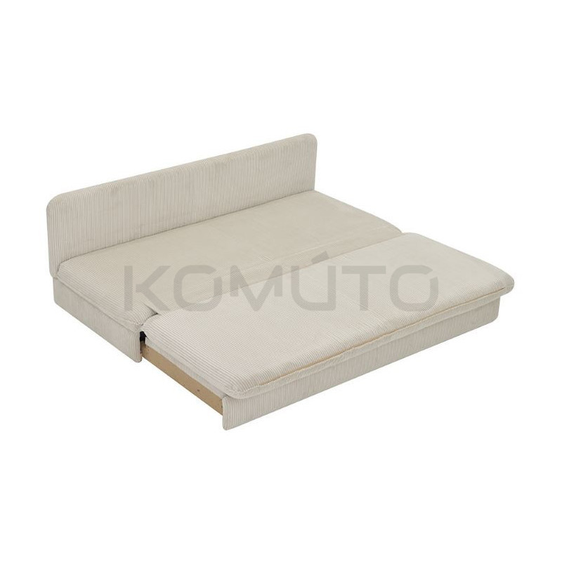 Sofa Yanki – sofa bez boków, rozkładana do małego salonu