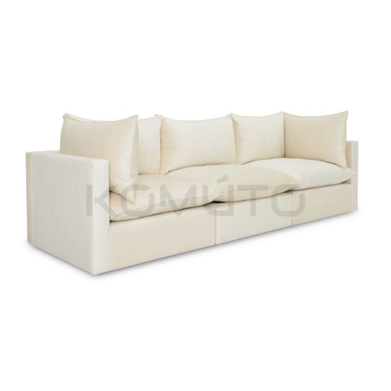 Sofa modułowa Cussion: Sztuka i komfort w jednym meblu