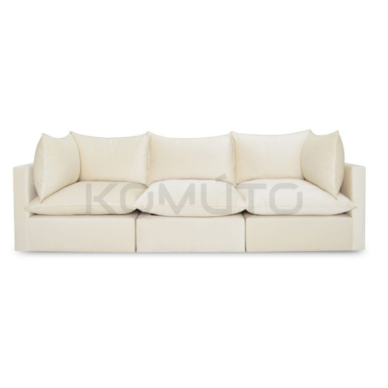 Sofa modułowa Cussion: Sztuka i komfort w jednym meblu