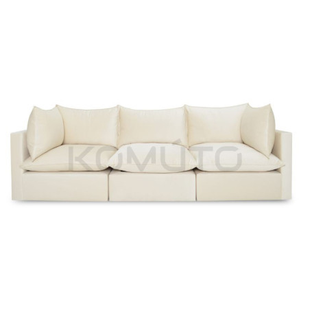 Sofa modułowa Cussion: Sztuka i komfort w jednym meblu