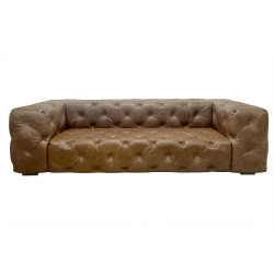 Sofa Chesterfield Moon skóra 4 osobowa | Komuto.pl