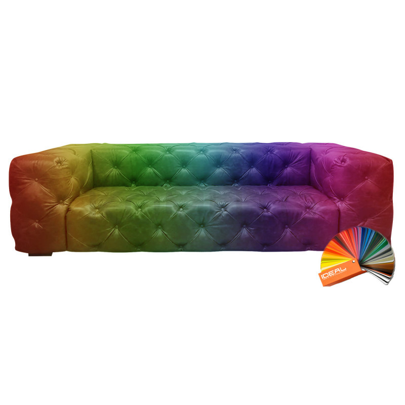 Sofa Chesterfield Moon skóra 4 osobowa | Komuto.pl