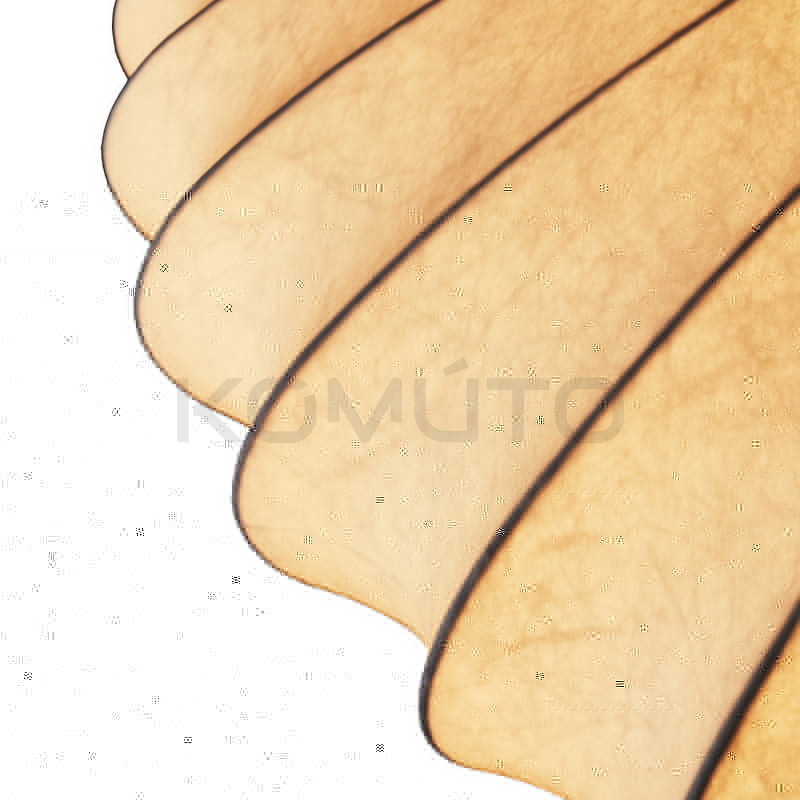 Lampa SILK FLAT 60 cm – materiałowy klosz w stylu japandi Lampa SILK FLAT 60 cm – materiałowy klosz w stylu japandi