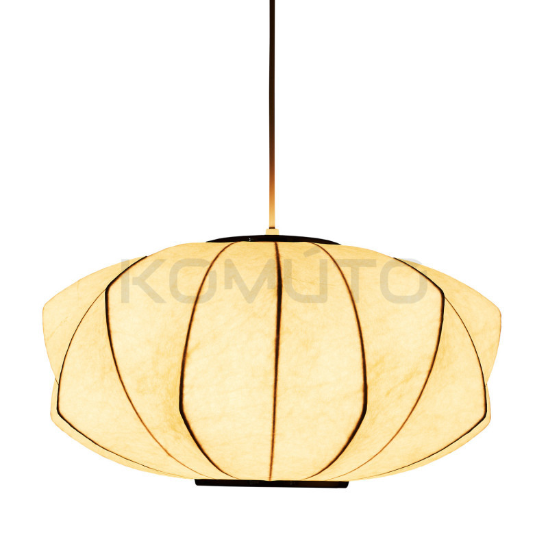 Nowoczesna lampa z tkaniny SILK V-shape – styl azjatycki Nowoczesna lampa z tkaniny SILK V-shape – styl azjatycki