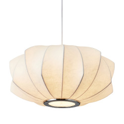 Nowoczesna lampa z tkaniny SILK V-shape – styl azjatycki Nowoczesna lampa z tkaniny SILK V-shape – styl azjatycki