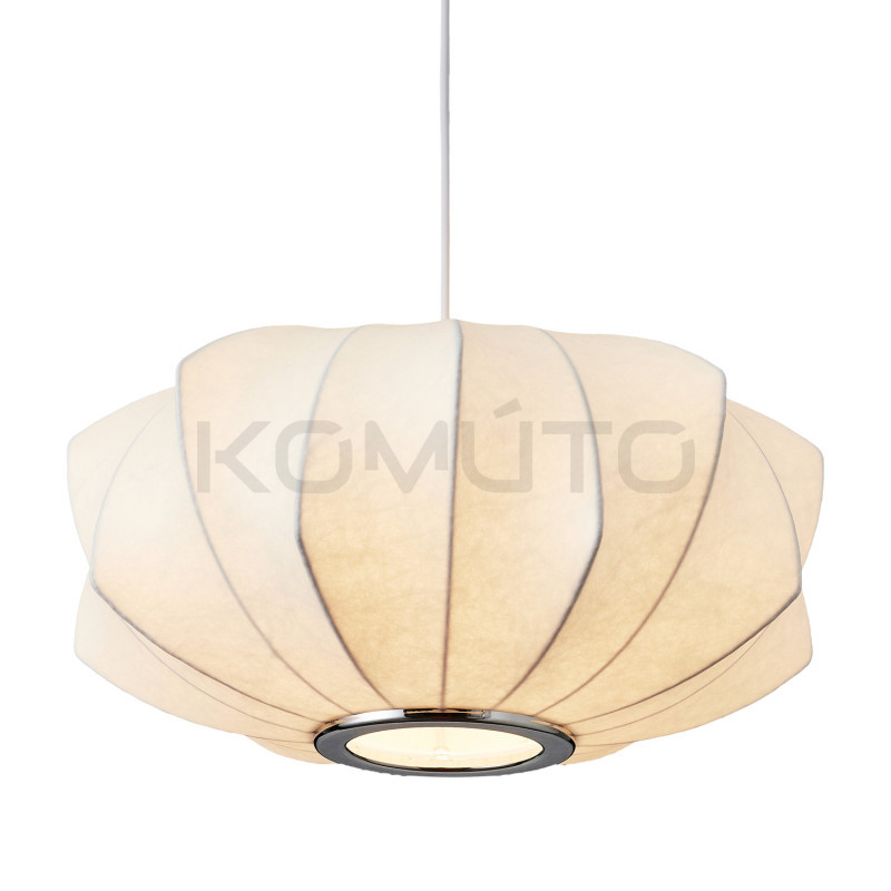 Nowoczesna lampa z tkaniny SILK V-shape – styl azjatycki Nowoczesna lampa z tkaniny SILK V-shape – styl azjatycki