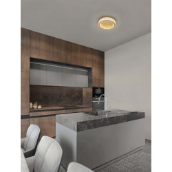 Złoty plafon Meryl LED – styl glamour do stylowych wnętrz Złoty plafon Meryl LED – styl glamour do stylowych wnętrz