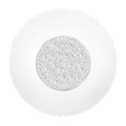 Kryształowy plafon Coltrex 40 cm – artystyczne oświetlenie do wnętrz