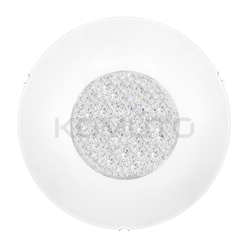 Kryształowy plafon Coltrex 40 cm – artystyczne oświetlenie do wnętrz