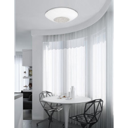 Kryształowy plafon Coltrex 40 cm – artystyczne oświetlenie do wnętrz