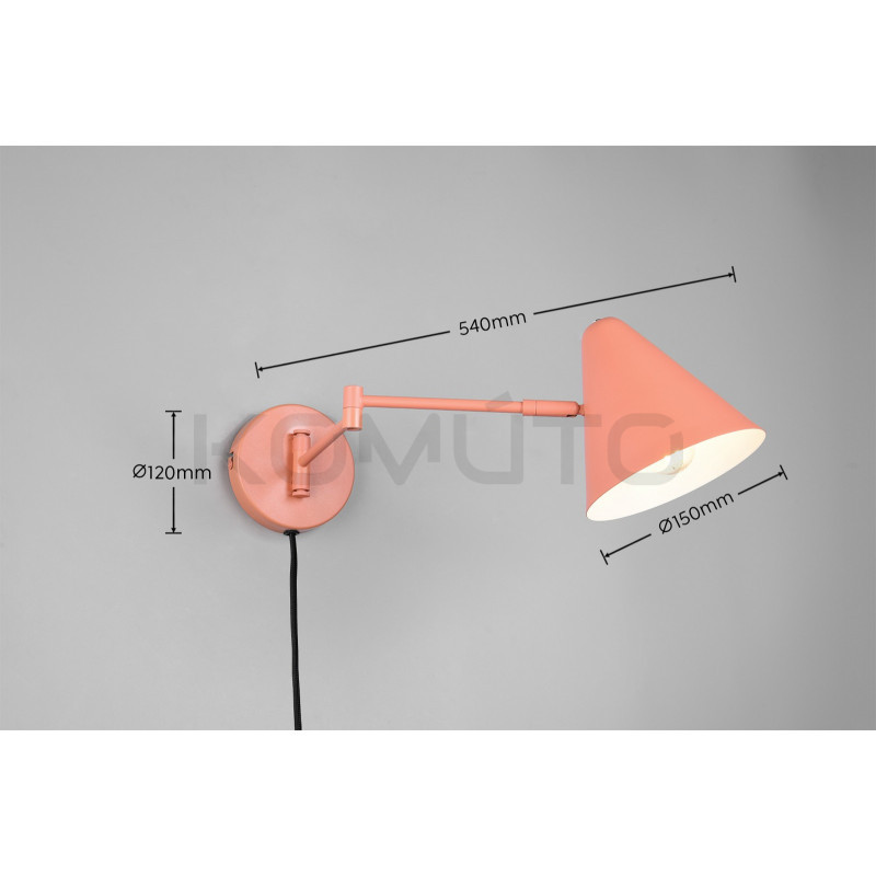 Kinkiet Tytus z włącznikiem – światło z charakterem i stylem