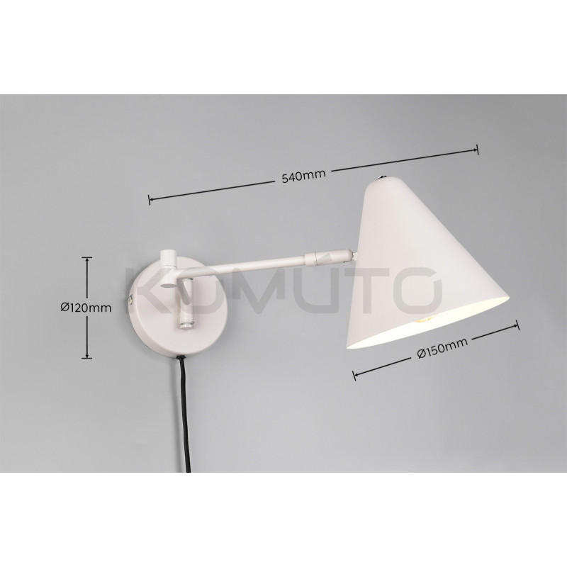 Kinkiet Tytus z włącznikiem – światło z charakterem i stylem