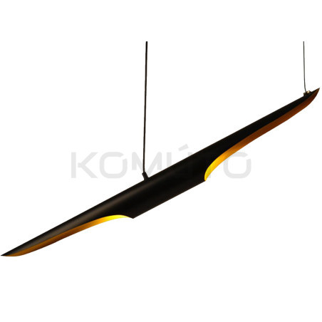 Nowoczesna Lampa wisząca glamour APOLLO 1 czarno złota