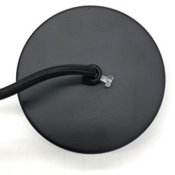 Nowoczesna Lampa wisząca glamour APOLLO 1 czarno złota