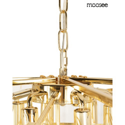 Żyrandol LUMA 80 złoty – luksusowy blask w Twoim wnętrzu