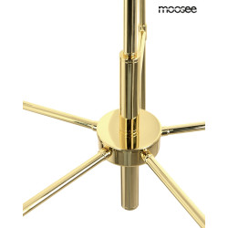 Lampa wisząca IMPERIO 5 złota – elegancja i wyjątkowy nastrój