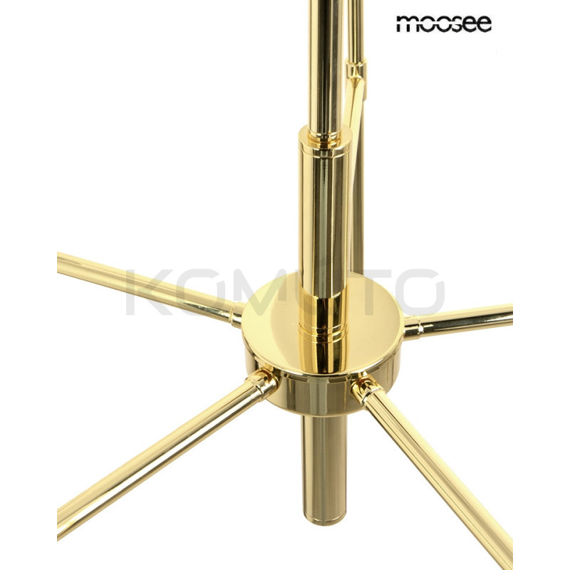 Lampa wisząca IMPERIO 5 złota – elegancja i wyjątkowy nastrój