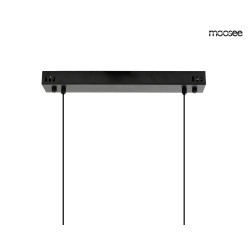 Lampa wisząca TORRE czarna – artystyczny design i  światło