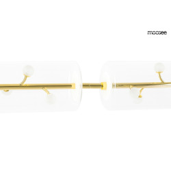 Lampa wisząca CLARA złota Moosee – artystyczna elegancja