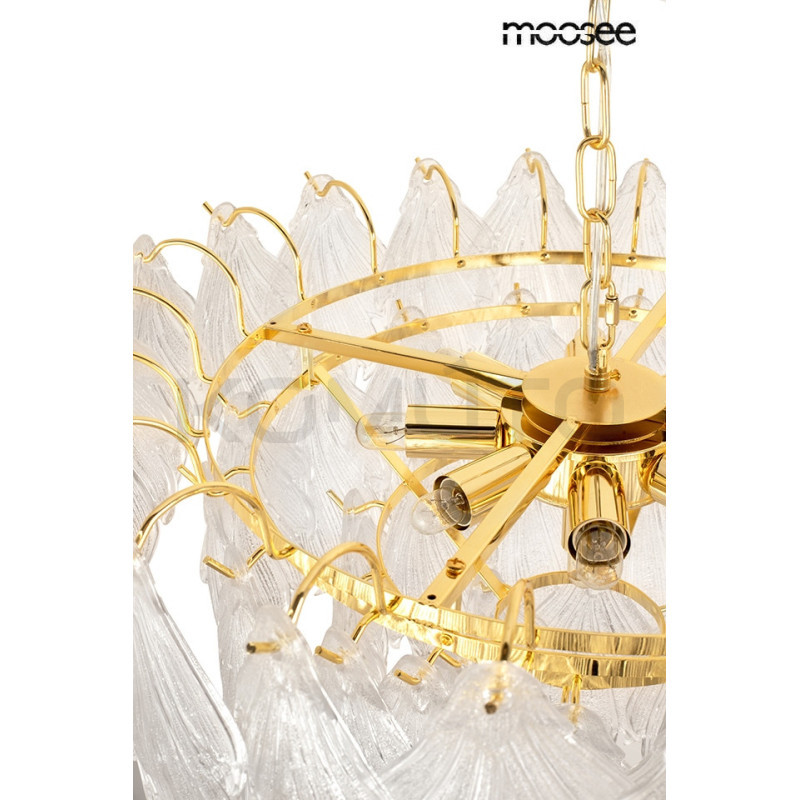 Lampa SCARLETT złota Moosee – artystyczne oświetlenie wnętrz