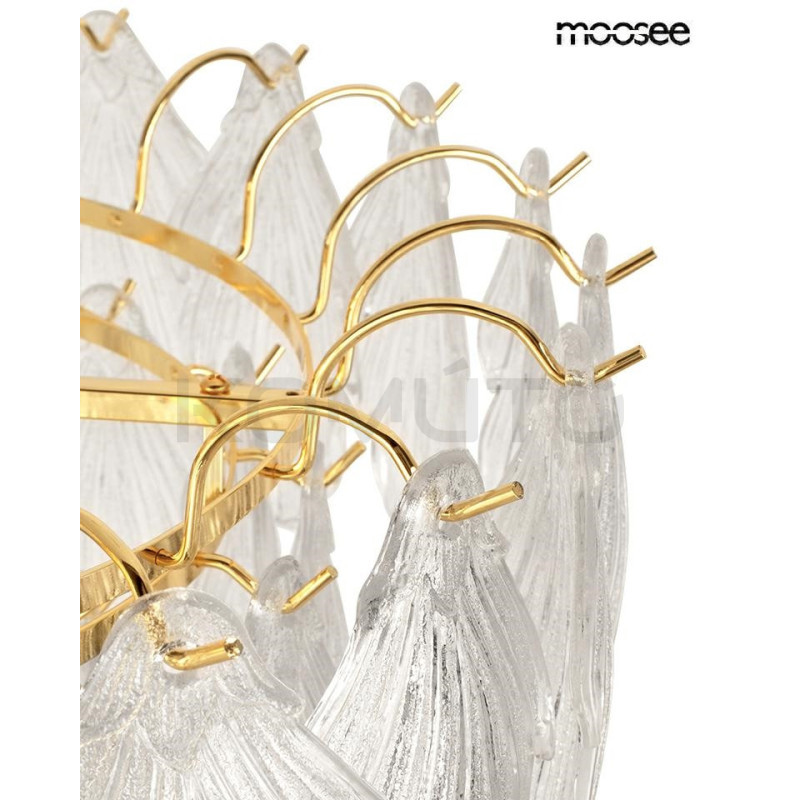 Lampa SCARLETT złota Moosee – artystyczne oświetlenie wnętrz