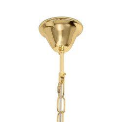 CLARA 80 złota – lampa artystyczna, która inspiruje