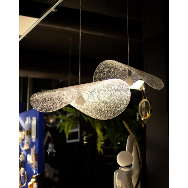  MOOSEE CAPELLO 80 Clear –lampa wisząca ze szklanym kloszem