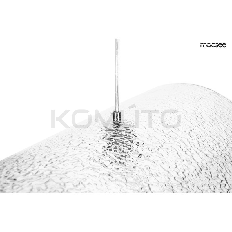  MOOSEE CAPELLO 80 Clear –lampa wisząca ze szklanym kloszem