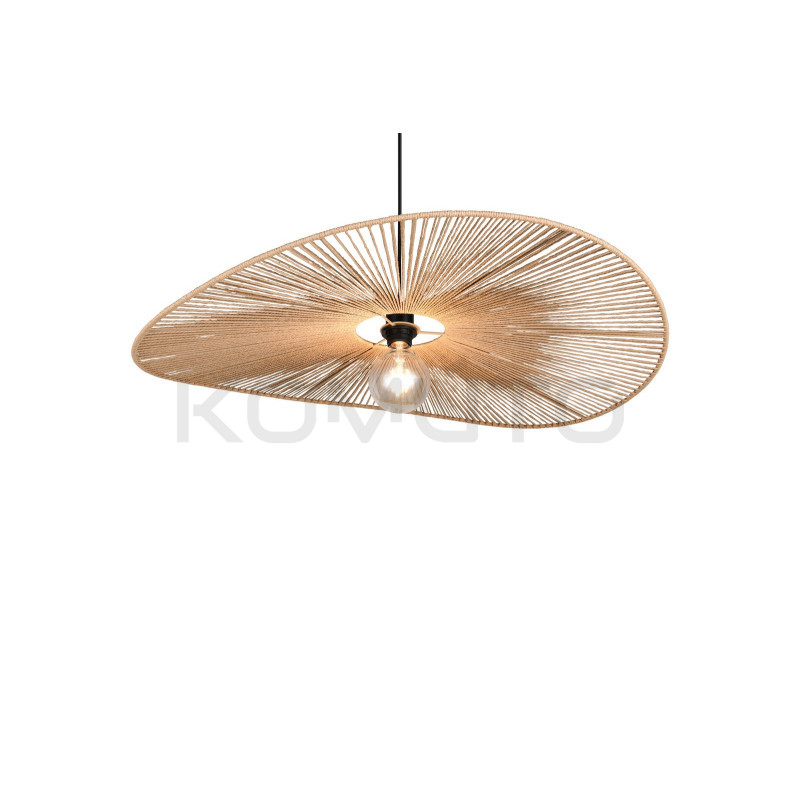 CAPELLO NATURE 80 – lampa wisząca ze sznurka w naturalnym stylu