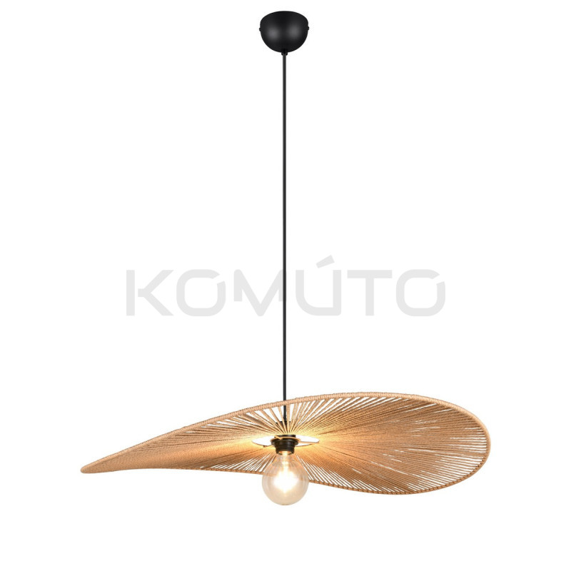 CAPELLO NATURE 80 – lampa wisząca ze sznurka w naturalnym stylu