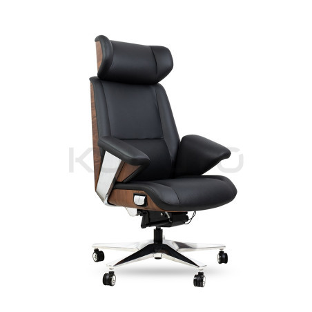 Fotel biurowy COMANDOR czarny – elegancja i komfort pracy
