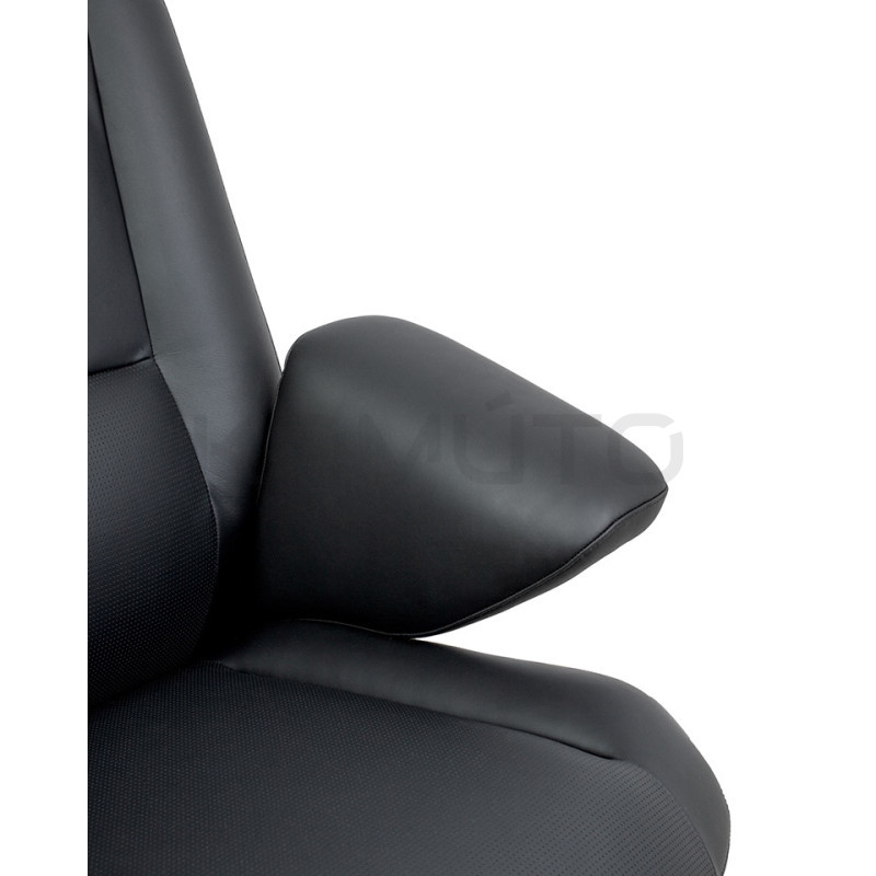 Fotel biurowy COMANDOR czarny – elegancja i komfort pracy