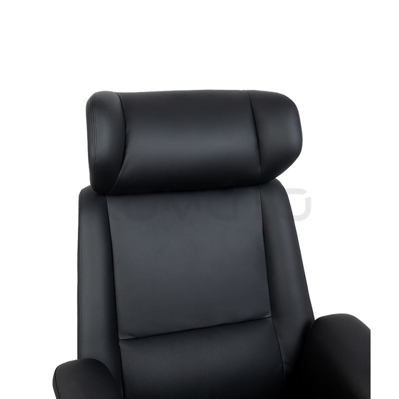 Fotel biurowy COMANDOR czarny – elegancja i komfort pracy
