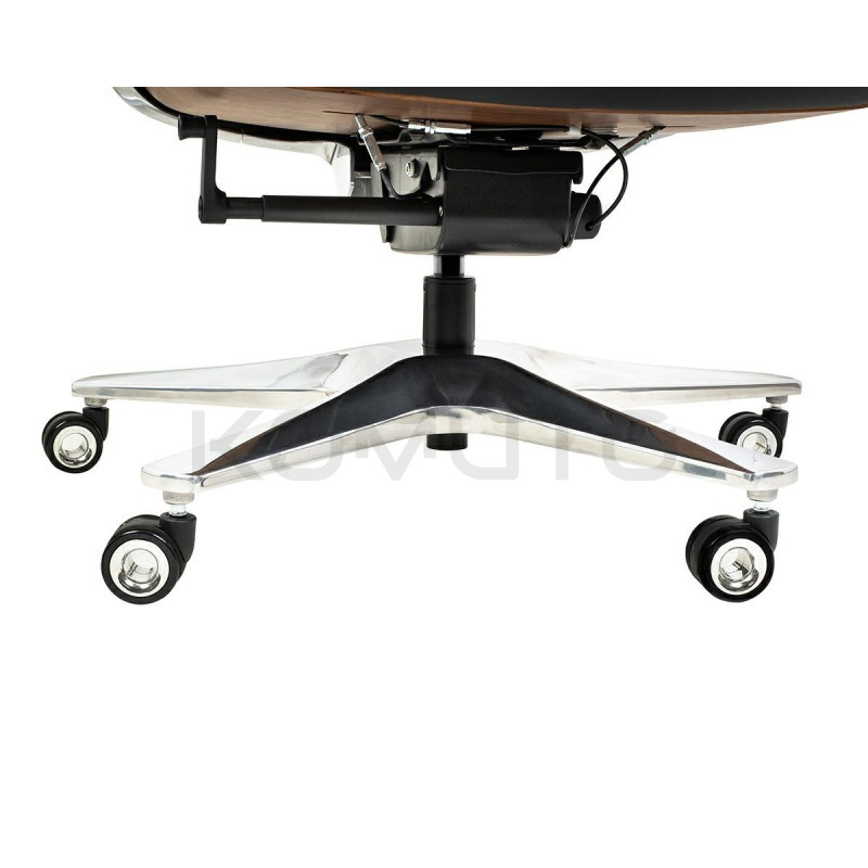 Fotel biurowy COMANDOR czarny – elegancja i komfort pracy