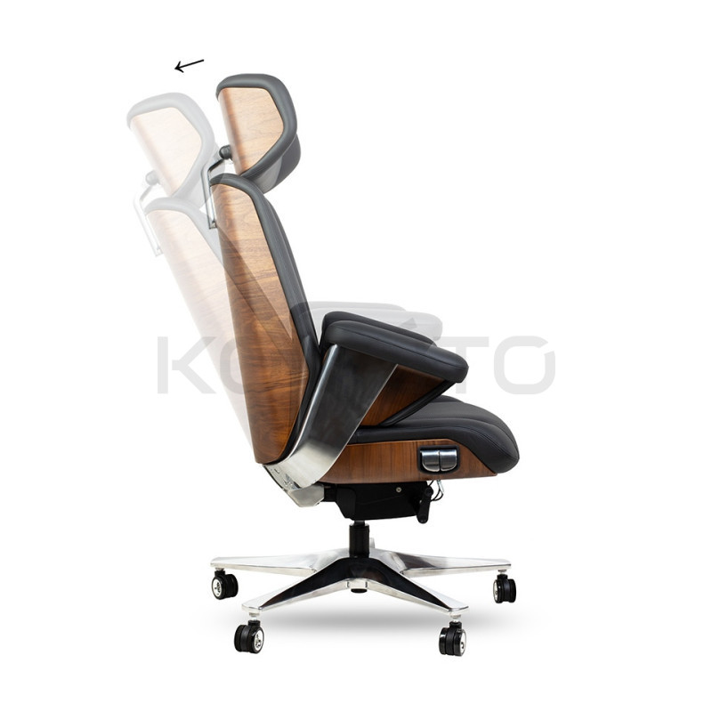 Fotel biurowy COMANDOR czarny – elegancja i komfort pracy