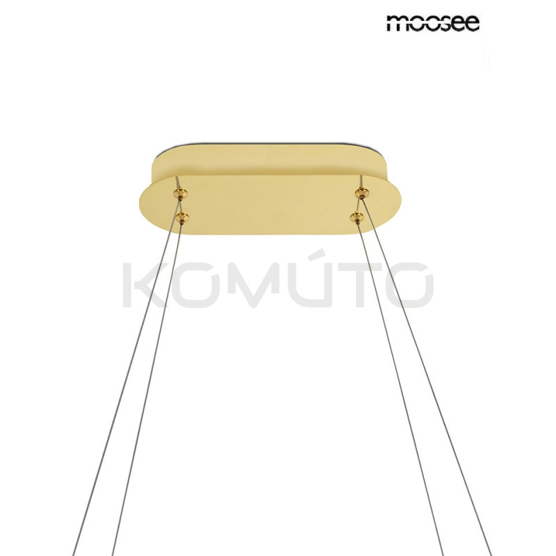 Lampa wisząca ANILLO 120 złota – oświetlenie Moosee