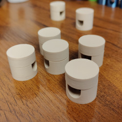 Zaczep natynkowy na kabel i do kabla w oplocie, wybierz swój kolor