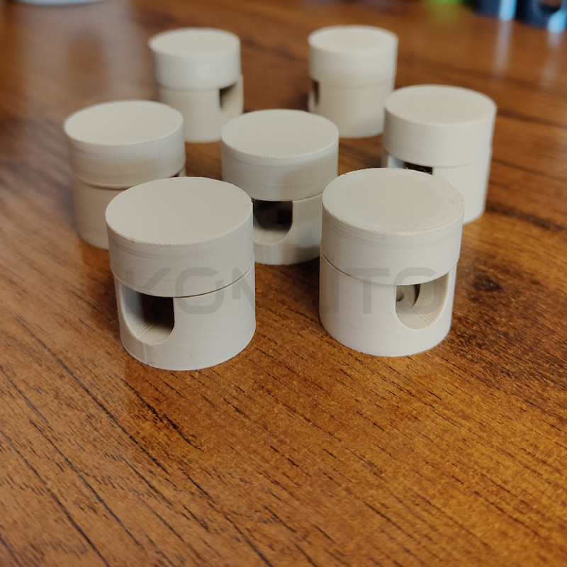 Zaczep natynkowy na kabel i do kabla w oplocie, wybierz swój kolor