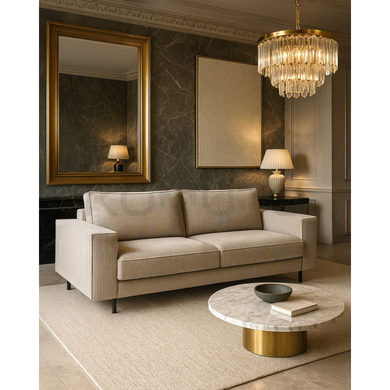 Nowoczesna Sofa z funkcją spania i pojemnikiem ADELE 3 os. Nowoczesna Sofa z funkcją spania i pojemnikiem ADELE 3 os.