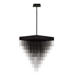 Czarna lampa wisząca Pixel 79