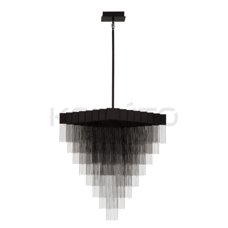 Czarna Lampa Pixel – designerska lampa wisząca | artystyczna