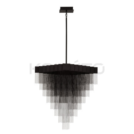 Czarna Lampa Pixel – designerska lampa wisząca | artystyczna